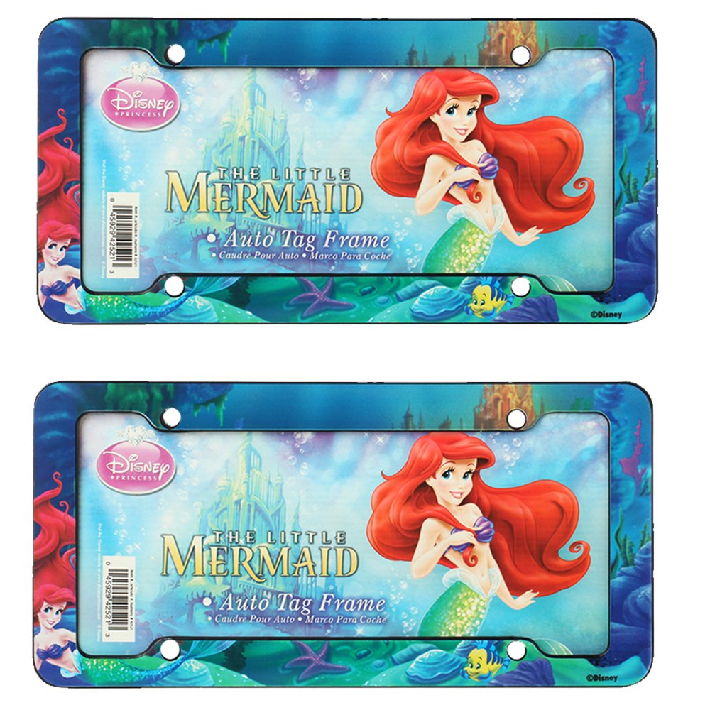 Little Mermaid License Plate Frame - KibrisPDR