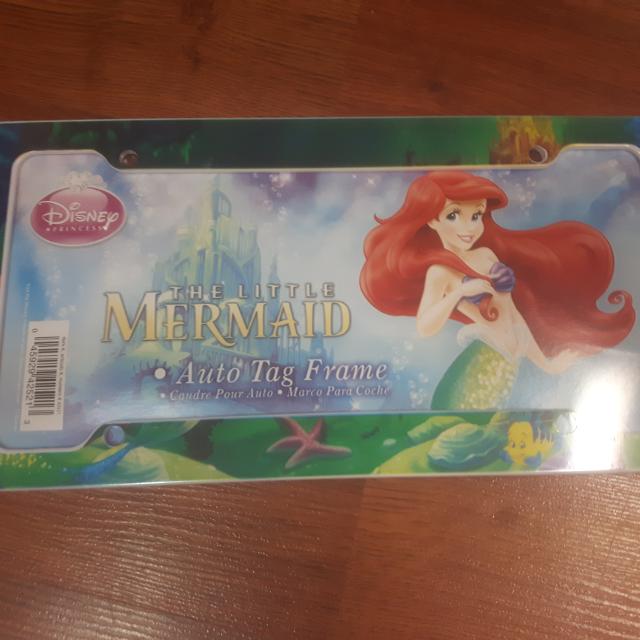 Detail Little Mermaid License Plate Frame Nomer 22