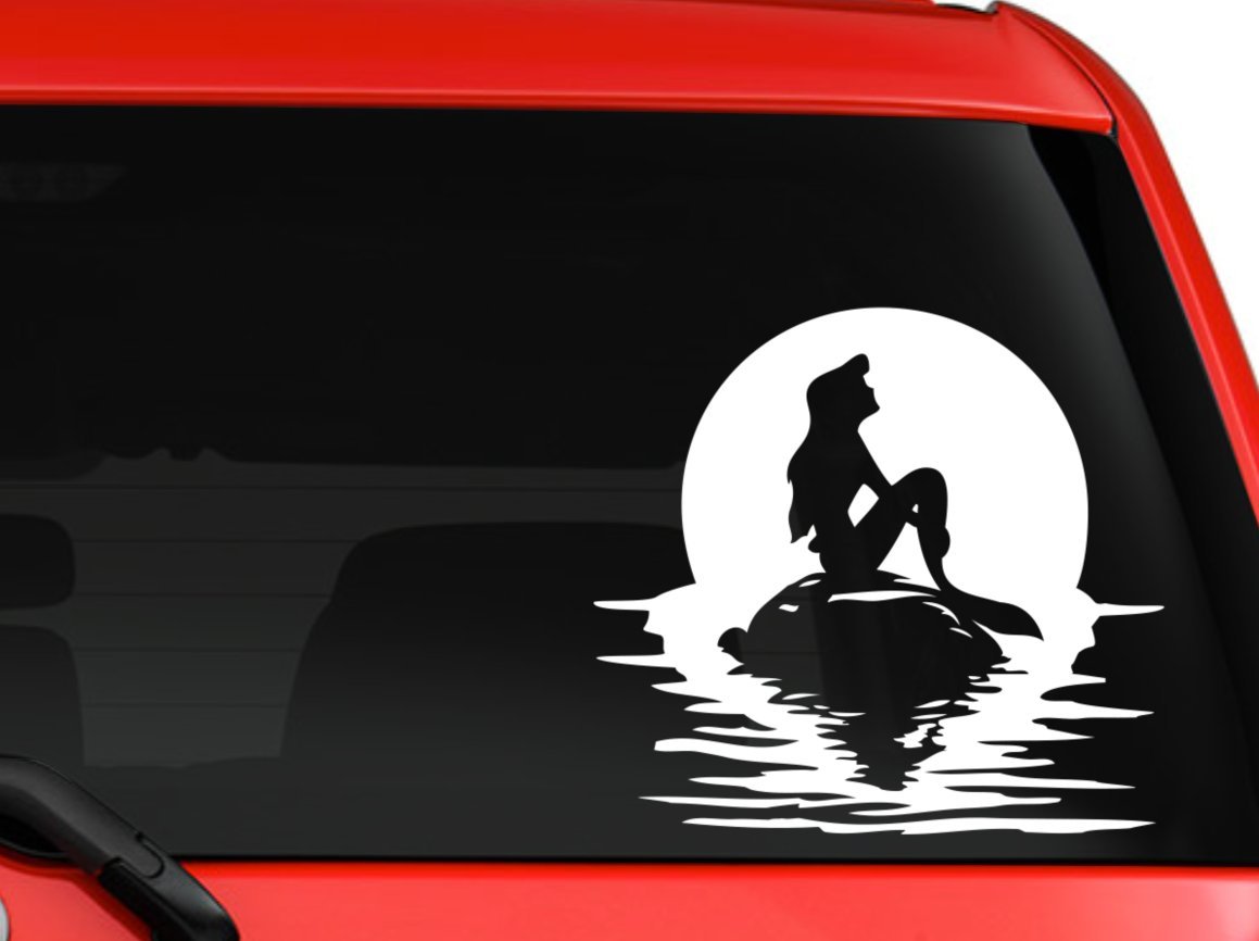 Detail Little Mermaid License Plate Frame Nomer 27