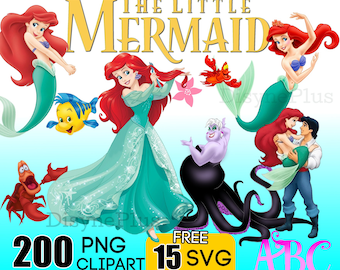 Detail Little Mermaid Png Free Nomer 42