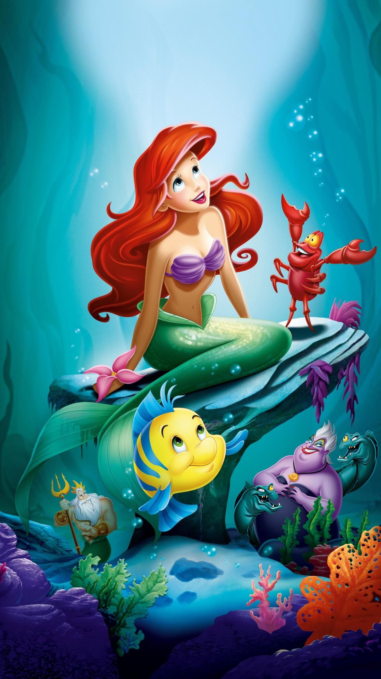 Detail Little Mermaid Wallpaper Nomer 3