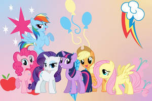 Detail Little Pony Wallpaper Hd Nomer 17