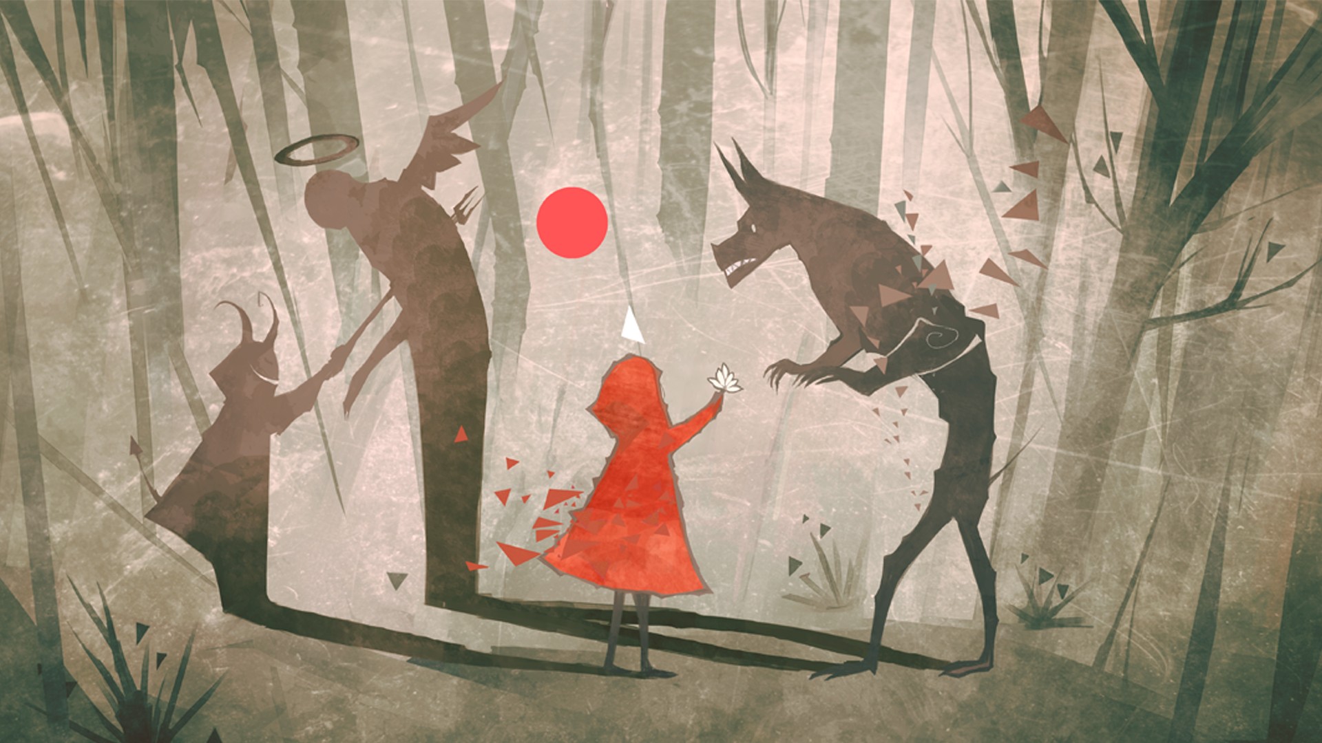 Detail Little Red Riding Hood Wallpaper Nomer 11