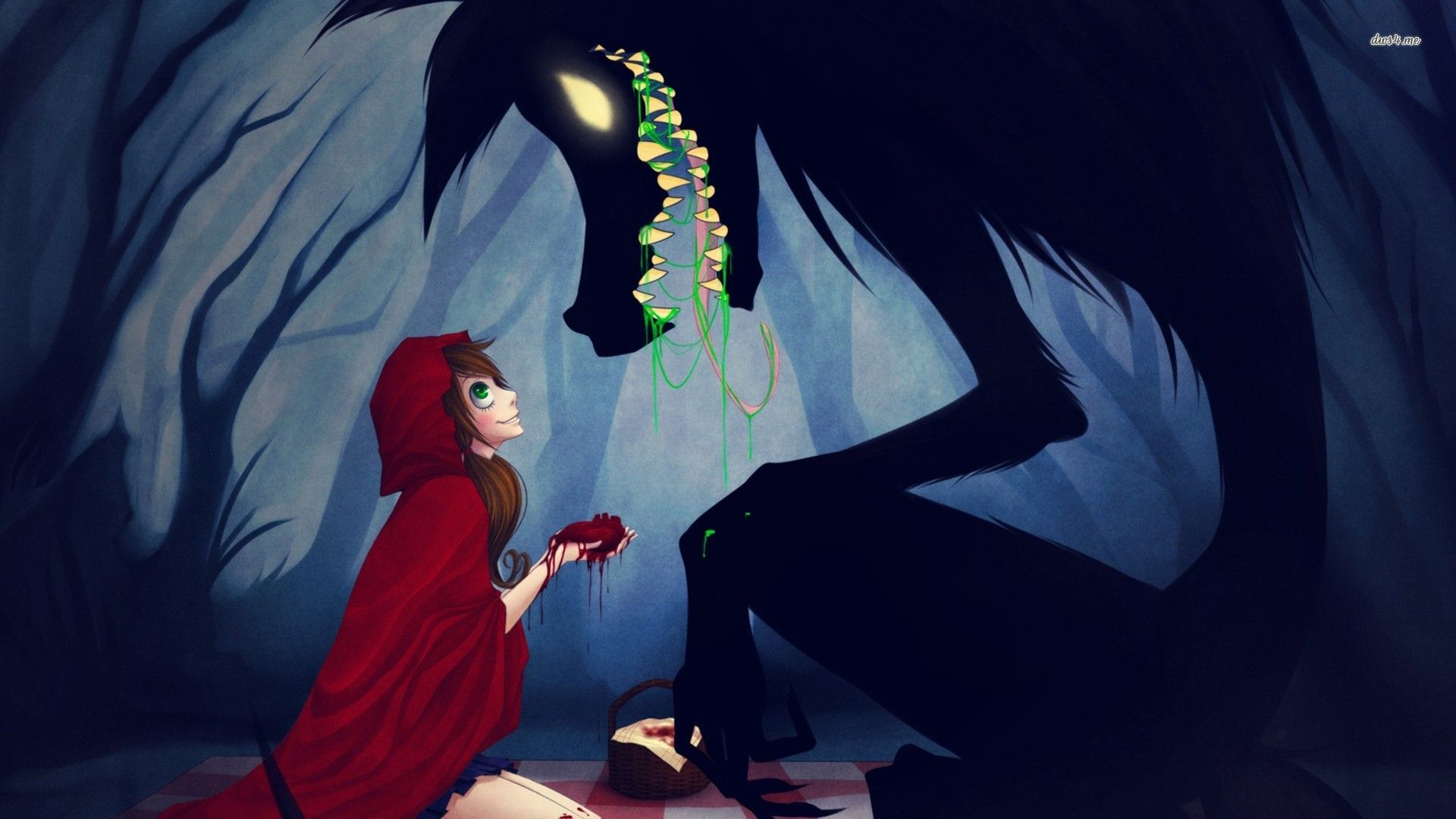 Detail Little Red Riding Hood Wallpaper Nomer 22