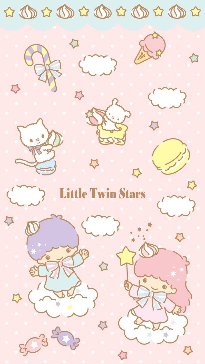 Detail Little Twin Star Wallpaper Nomer 2