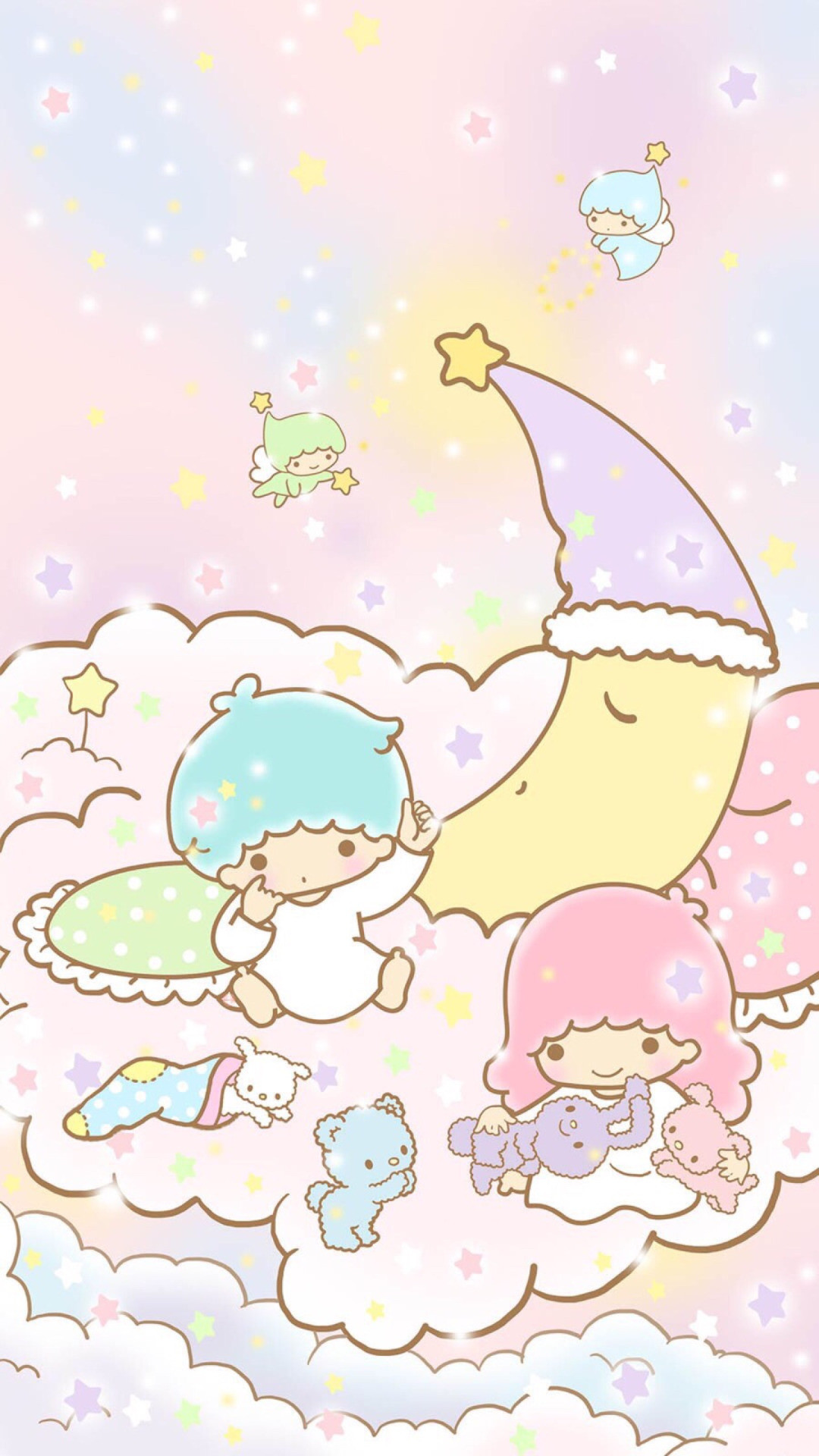 Detail Little Twin Stars Wallpaper Nomer 5