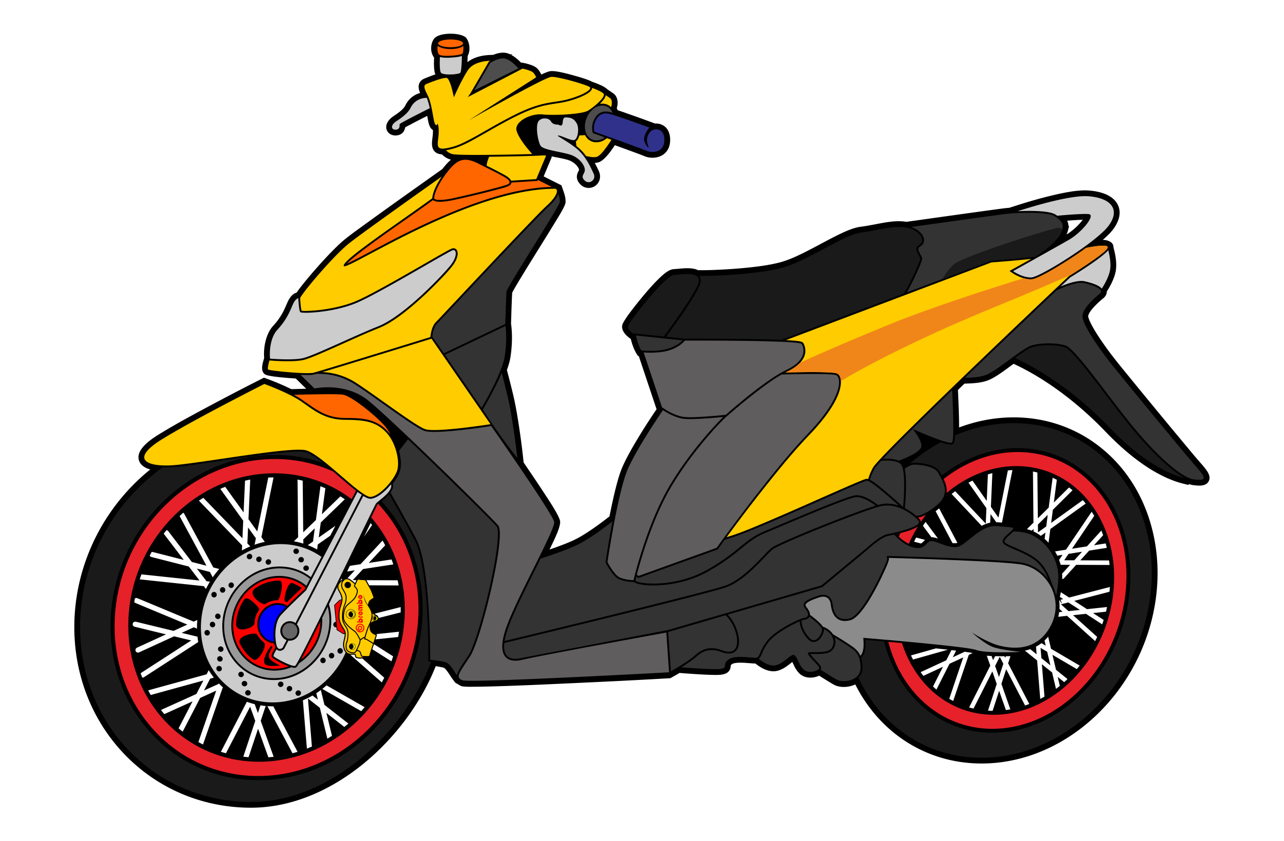 Motor Beat Vector - KibrisPDR