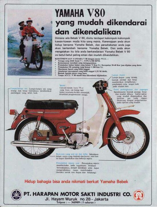 Detail Motor Bebek Yamaha Jadul Nomer 28