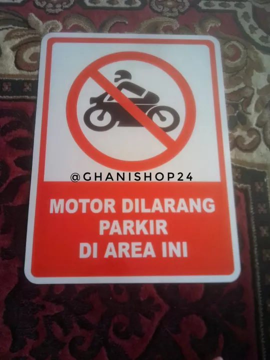 Detail Motor Dilarang Parkir Nomer 12