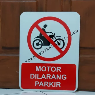 Detail Motor Dilarang Parkir Nomer 9