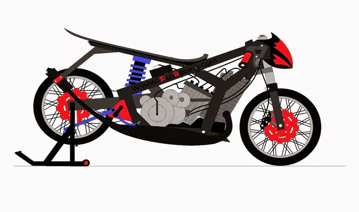 Detail Motor Drag Animasi Nomer 17