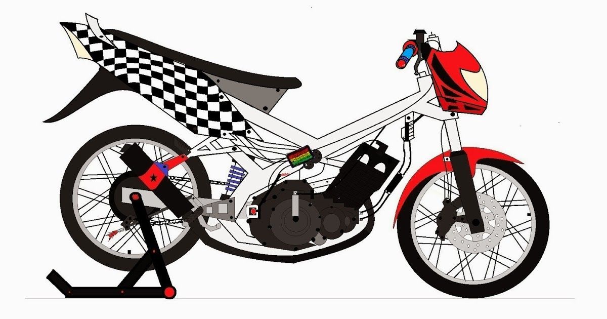 Detail Motor Drag Animasi Nomer 26