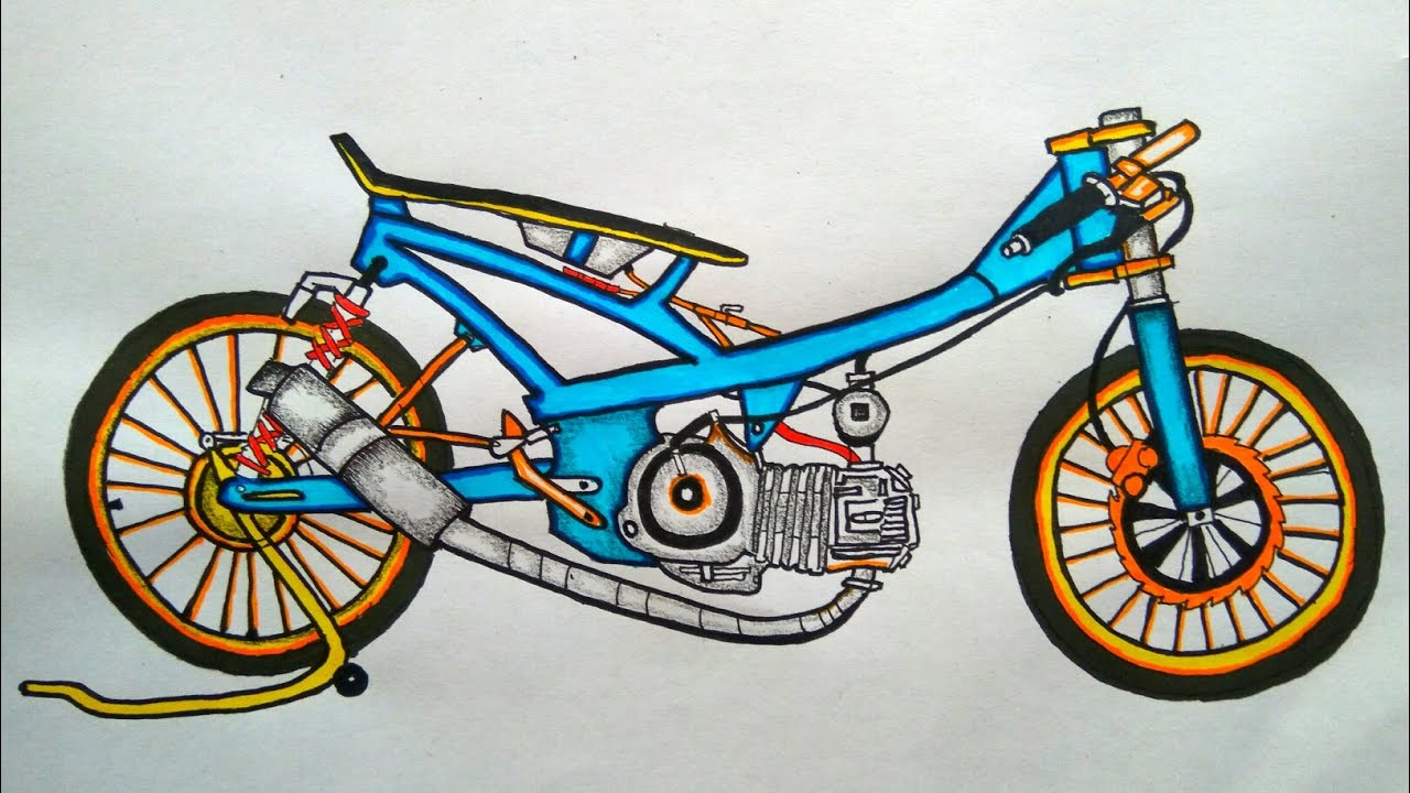 Detail Motor Drag Animasi Nomer 30