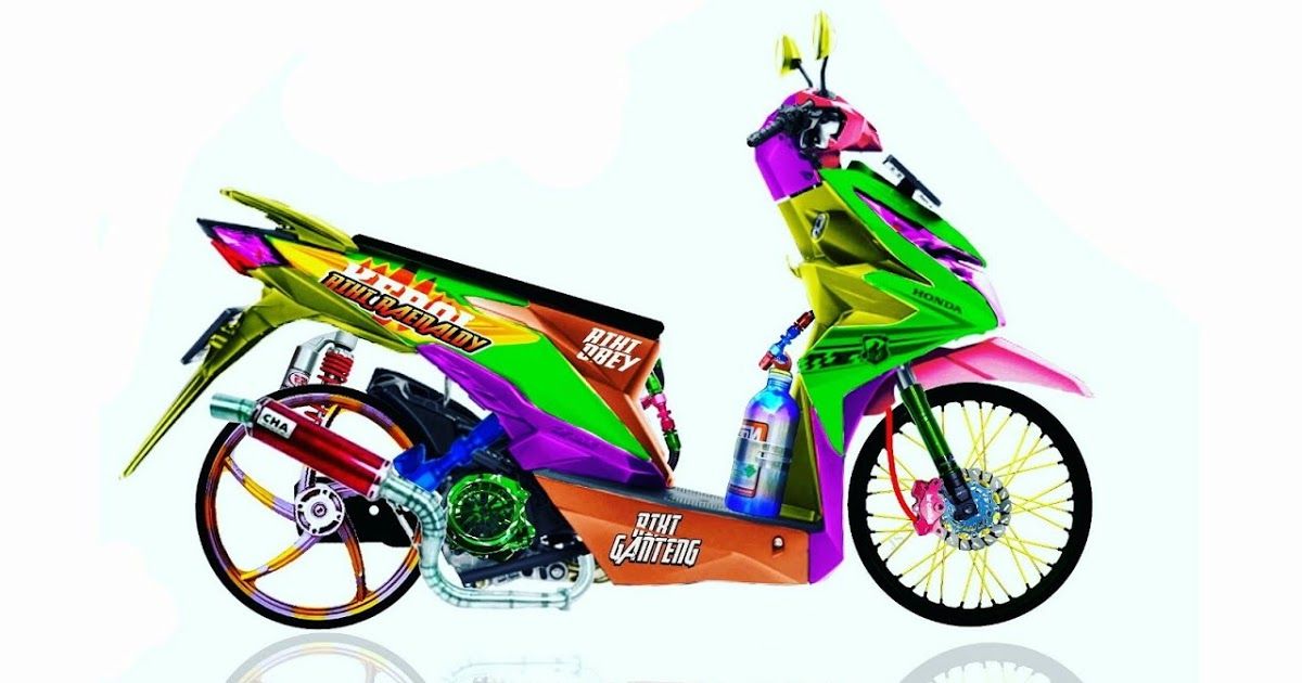 Detail Motor Drag Animasi Nomer 38
