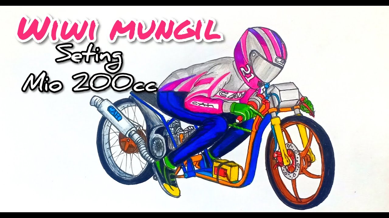 Detail Motor Drag Animasi Nomer 44
