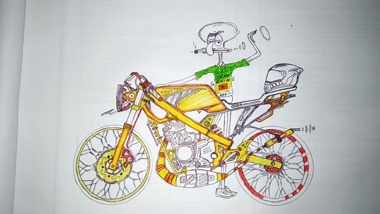 Detail Motor Drag Animasi Nomer 47