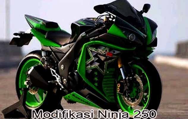 Detail Motor Ninja Modifikasi Nomer 12