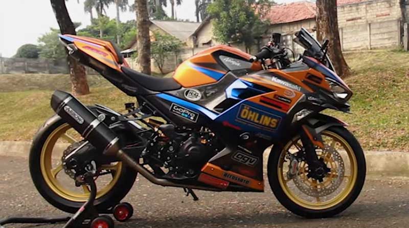 Detail Motor Ninja Modifikasi Nomer 37