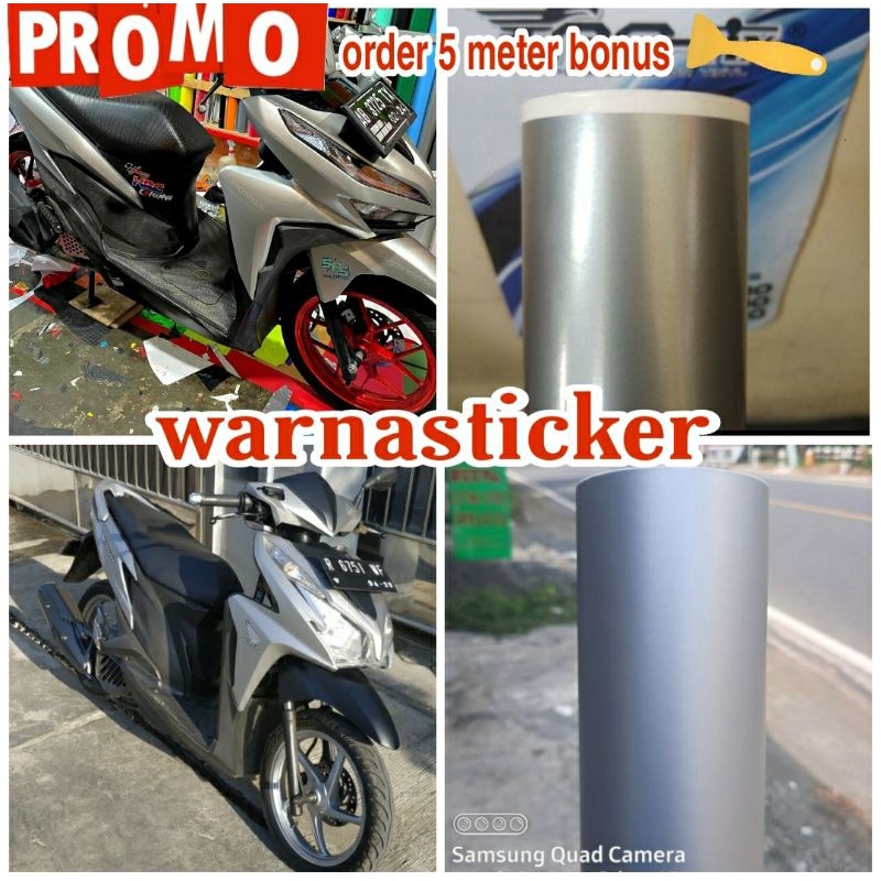 Detail Motor Warna Silver Doff Nomer 13