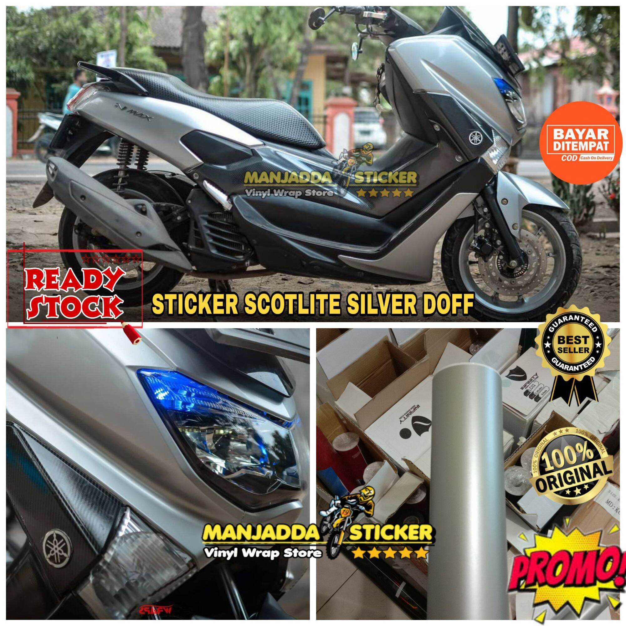 Detail Motor Warna Silver Doff Nomer 16