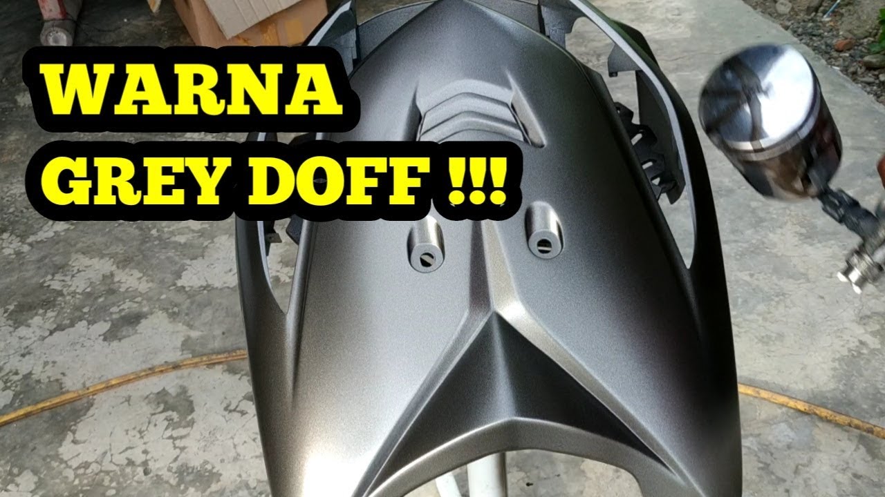 Detail Motor Warna Silver Doff Nomer 44