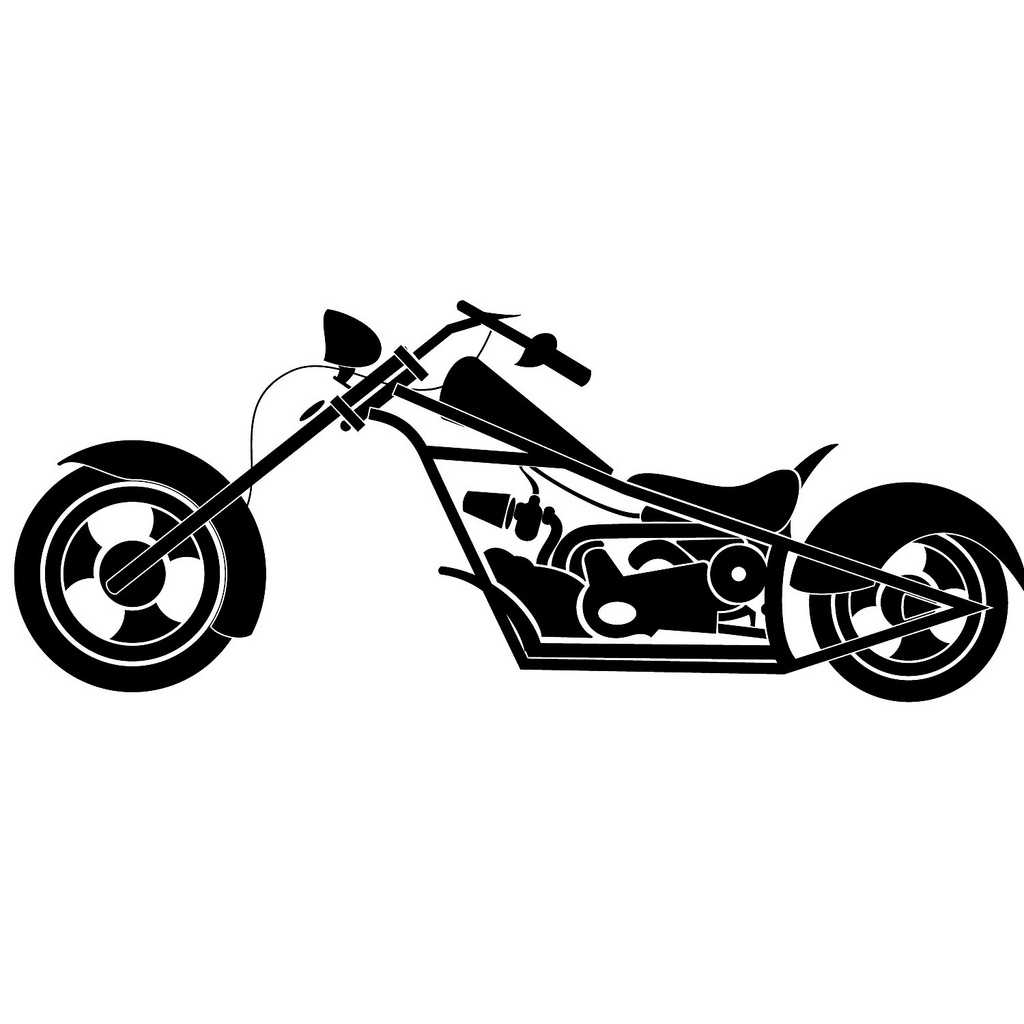 Detail Motorcycle Clipart Harley Nomer 24