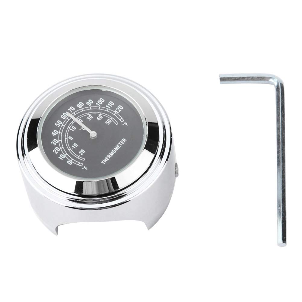 Detail Motorcycle Clock And Thermometer Nomer 23