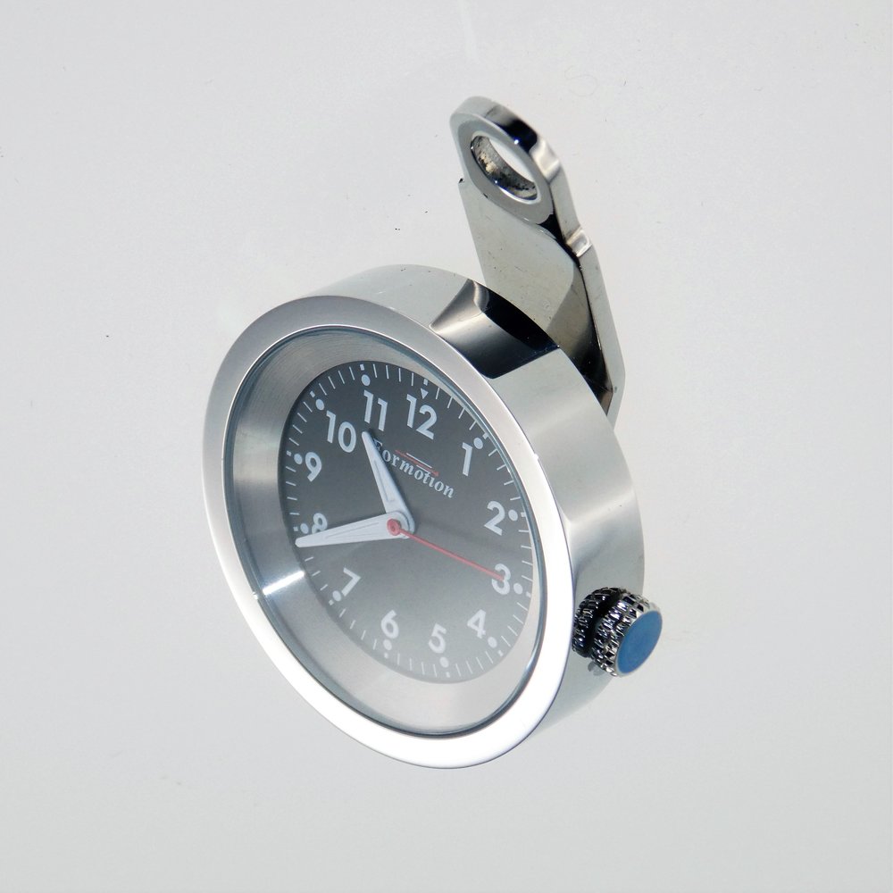 Detail Motorcycle Clock And Thermometer Nomer 45