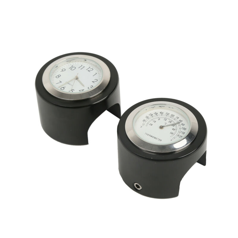 Detail Motorcycle Clock Thermometer Nomer 8