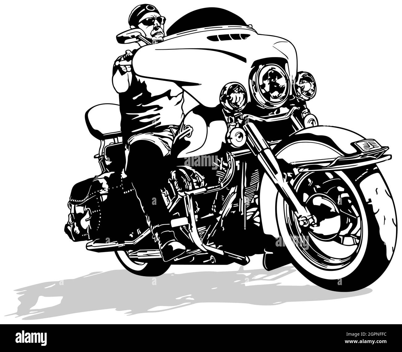 Detail Motorcycle Drawings Clip Art Nomer 43