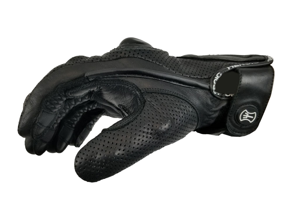 Detail Motorcycle Gloves Kangaroo Leather Nomer 51