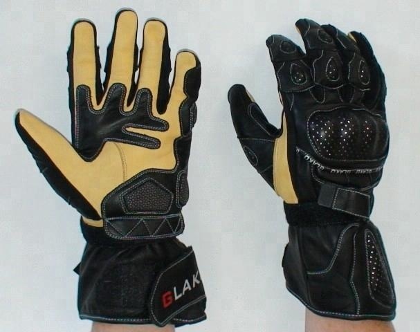 Detail Motorcycle Gloves Kangaroo Leather Nomer 7