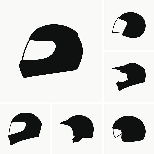 Detail Motorcycle Helmet Vector Nomer 6