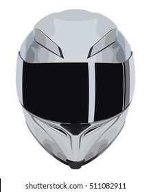 Detail Motorcycle Helmet Vector Nomer 58