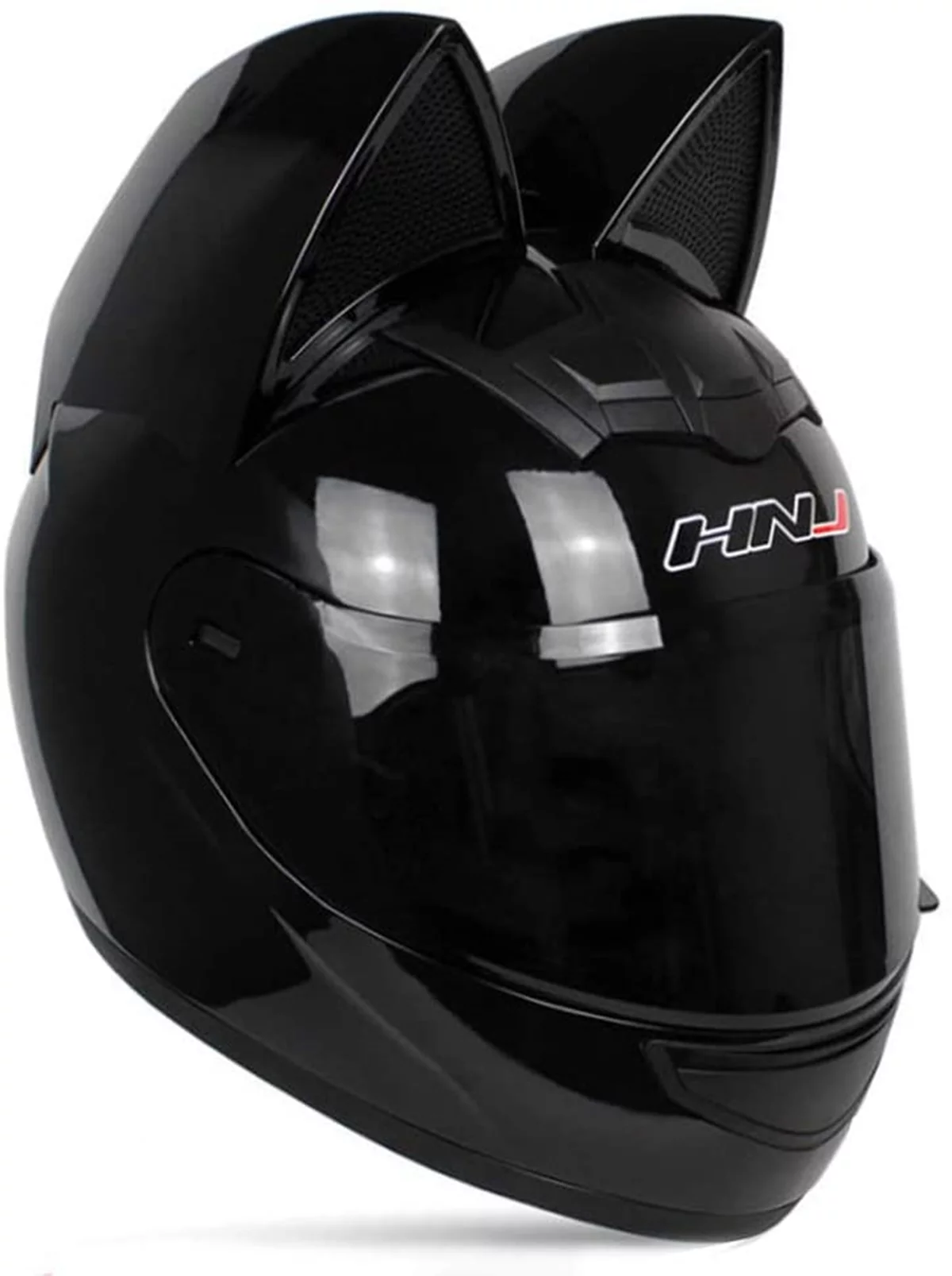 Detail Motorcycle Helmets Cat Ears Nomer 2