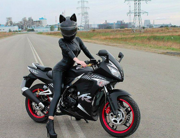 Detail Motorcycle Helmets Cat Ears Nomer 19