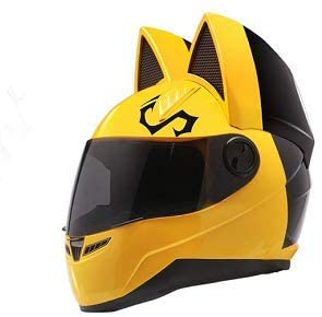 Detail Motorcycle Helmets Cat Ears Nomer 3