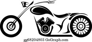 Detail Motorcycle Silhouette Clip Art Nomer 33