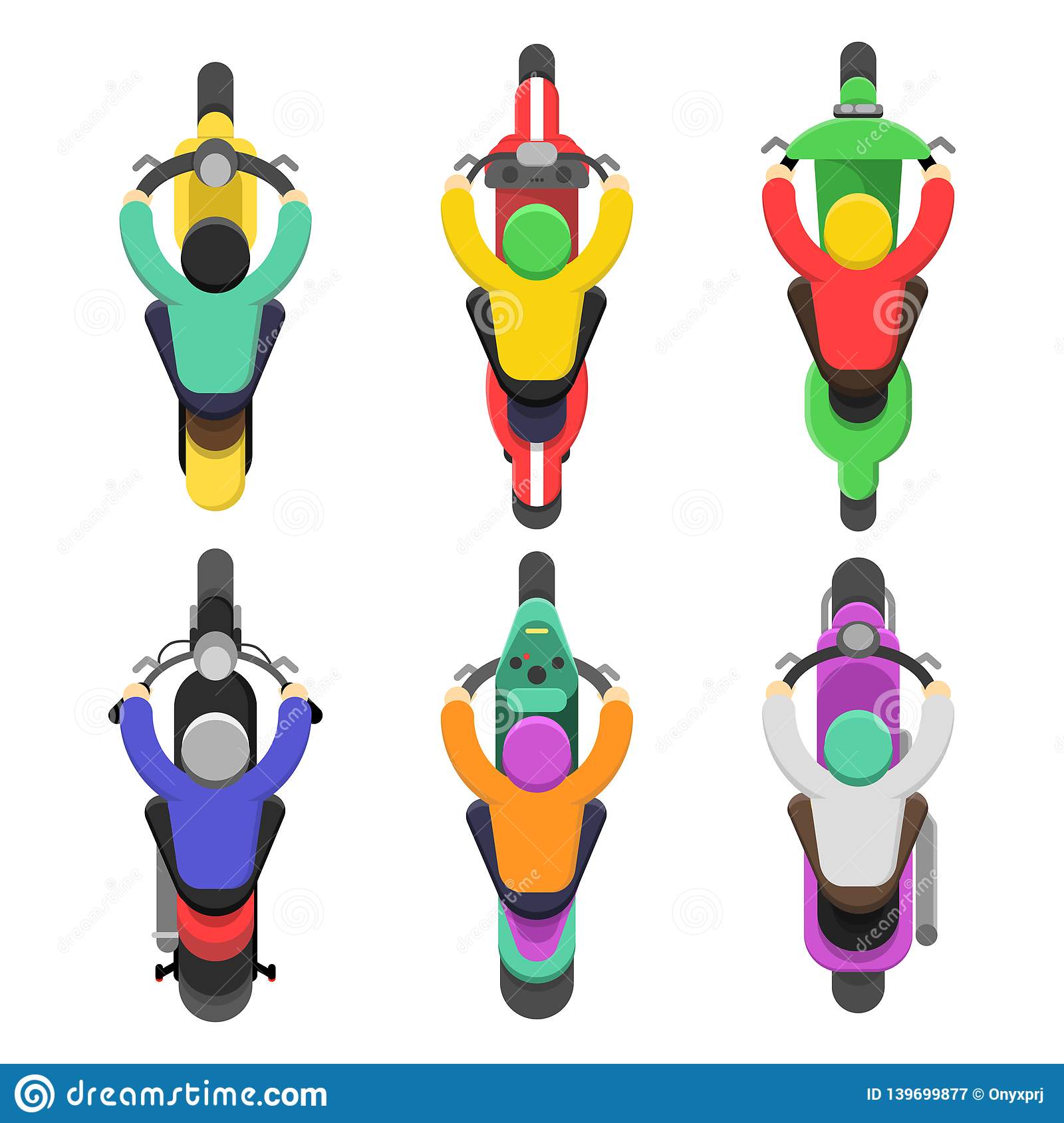 Detail Motorcycle Top View Png Nomer 30