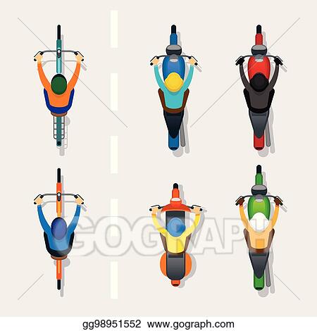 Detail Motorcycle Top View Png Nomer 54