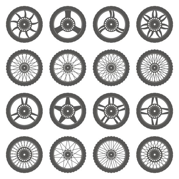 Detail Motorcycle Wheel Clipart Nomer 10