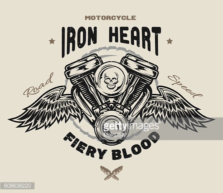 Detail Motorcycle With Wings Clipart Nomer 47