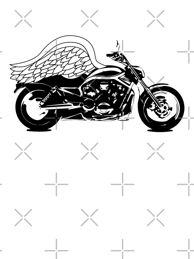 Detail Motorcycle With Wings Clipart Nomer 52