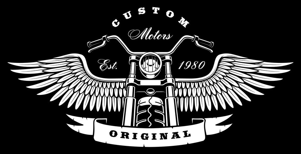 Detail Motorcycle With Wings Clipart Nomer 9