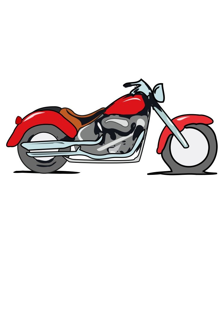 Detail Motorcycles Clipart Nomer 35
