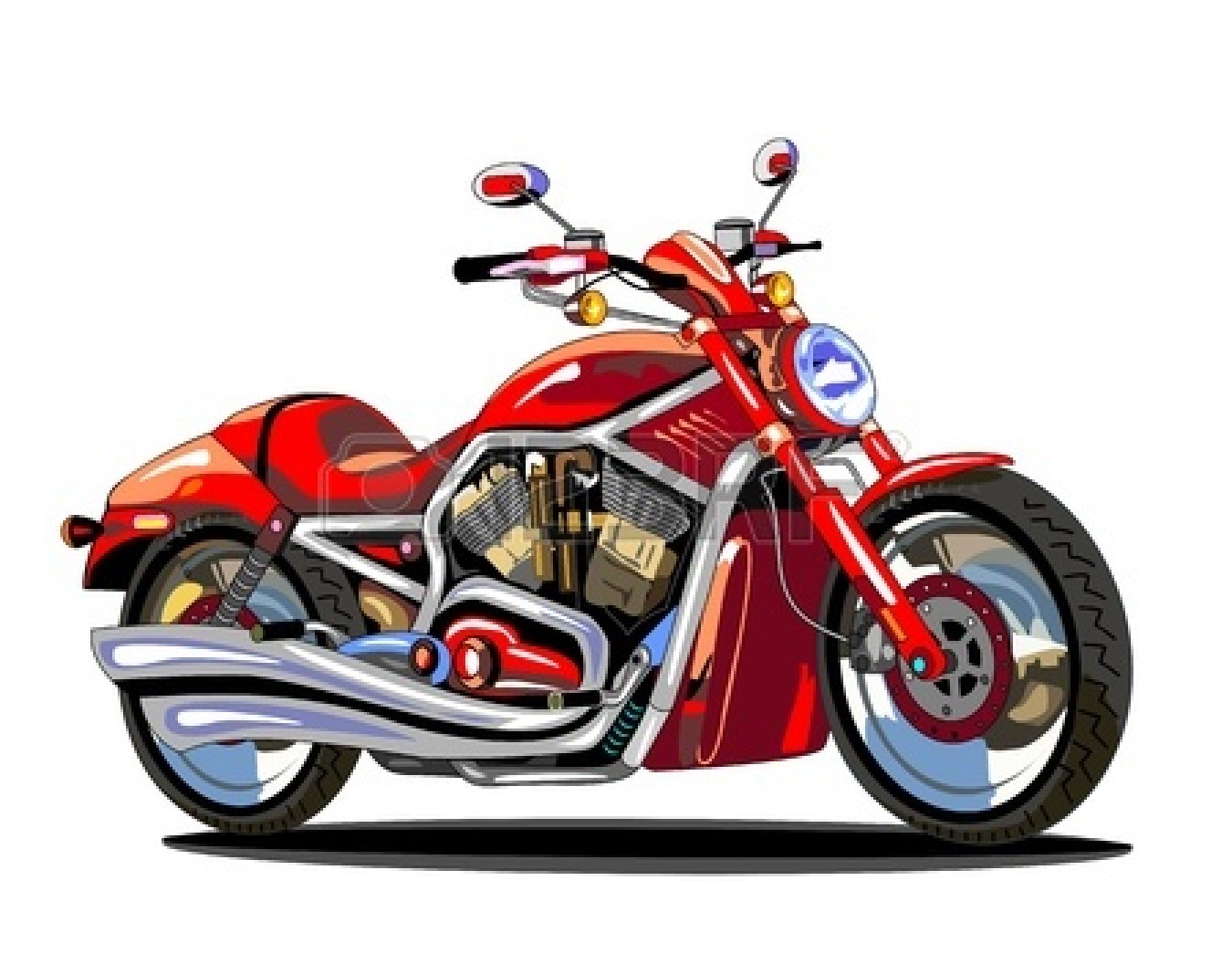 Detail Motorcycles Clipart Nomer 53