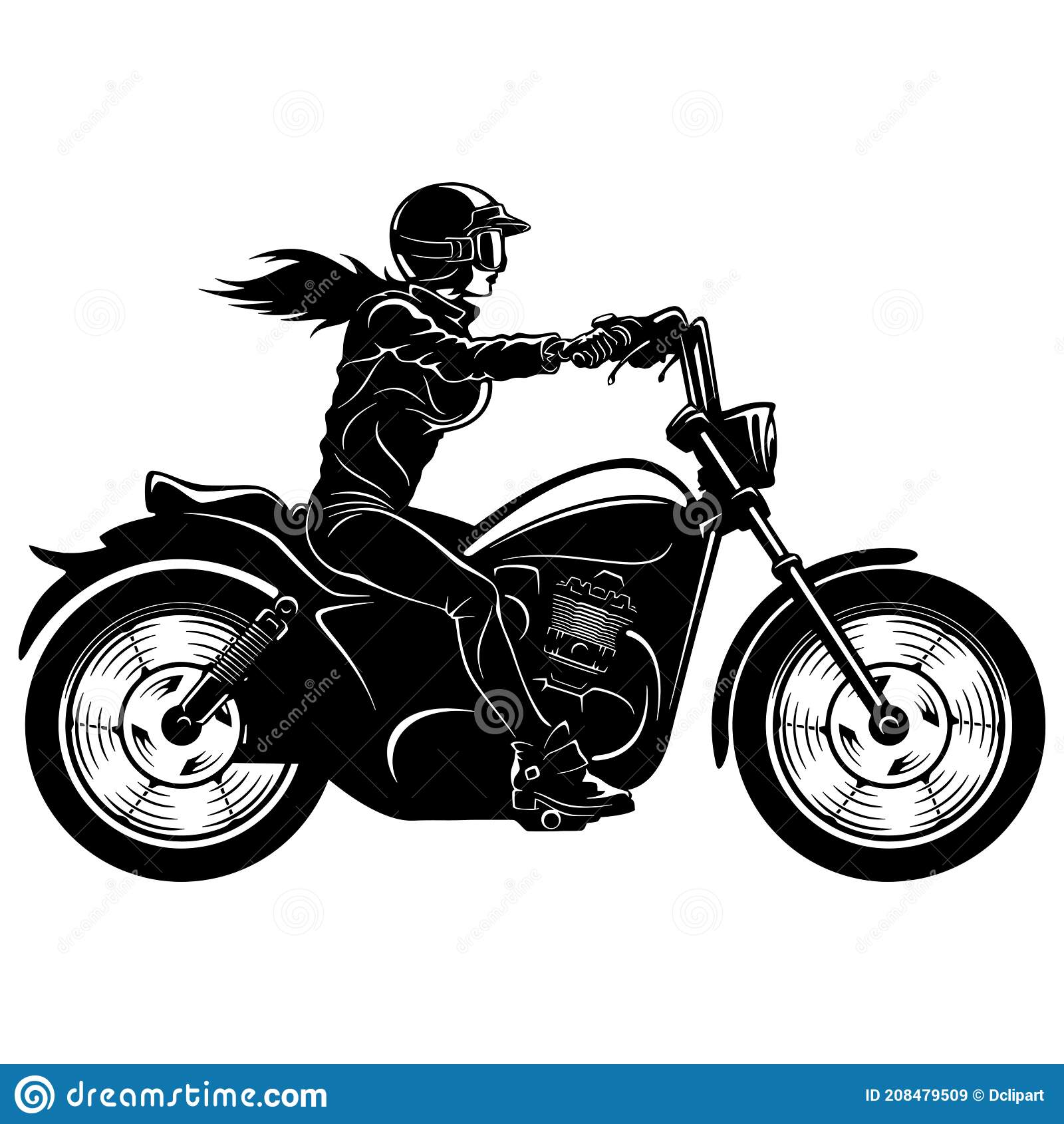 Detail Motorcycles Clipart Nomer 54