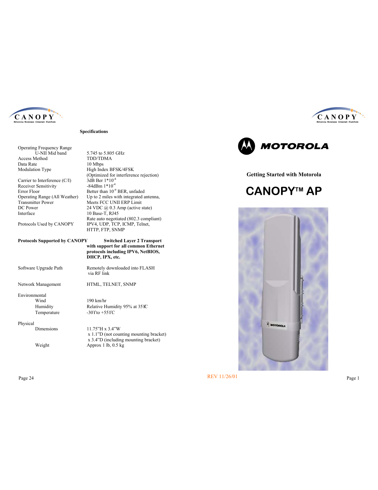 Detail Motorola Canopy Wireless Nomer 15