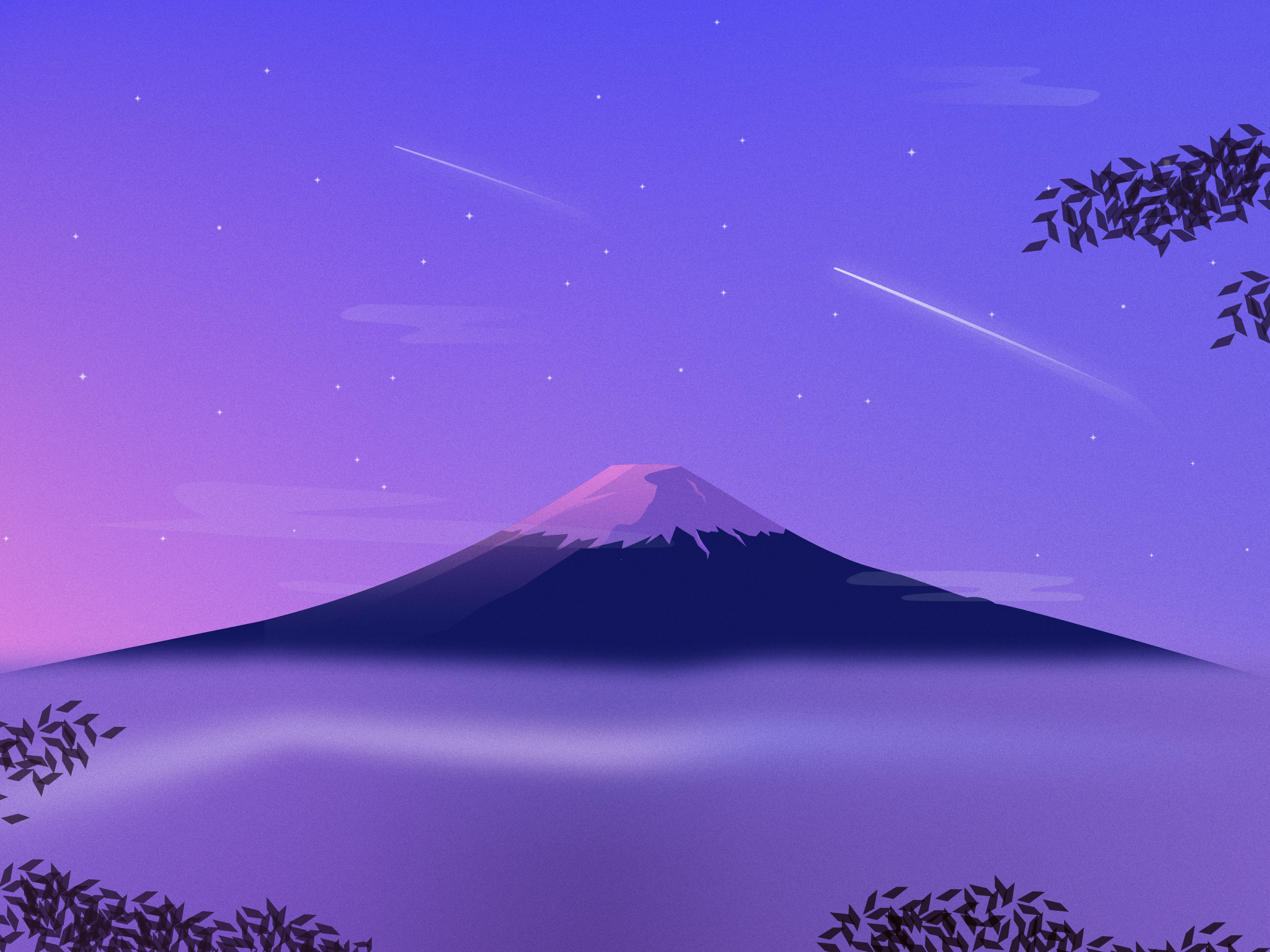 Detail Mount Fuji Wallpaper Nomer 37