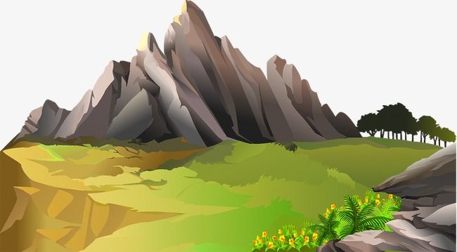 Detail Mountain Clip Art Png Nomer 11